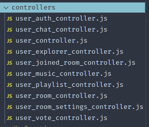 Routes Controllers